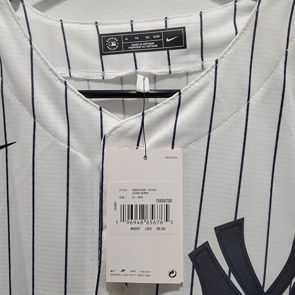 🆕️Nike New York Yankees Judge 99 Jersey Size XL - Picture 5 of 8